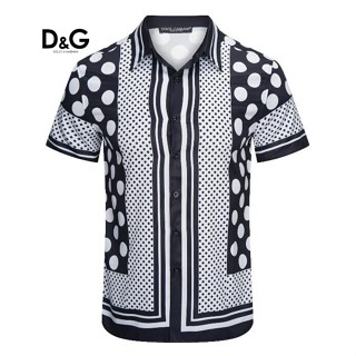 4659 เสื้อยืดแขนสั้น พิมพ์ลายเกม dg แฟชั่นสําหรับผู้ชาย