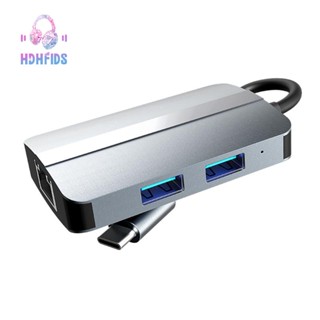 1 ชิ้น Type C USB HUB Dock Station Splitter สําหรับแล็ปท็อป