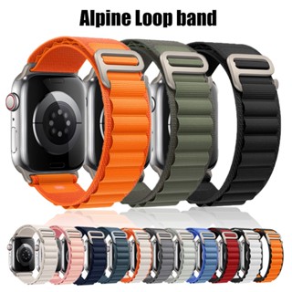 สายนาฬิกาข้อมือ Alpine สําหรับ Ap Watch Band 49 มม. 45 มม. 38 42 41 มม. 44 มม. 40 มม. Iwatch Series 3 4 5 SE 6 7 8 Ultra