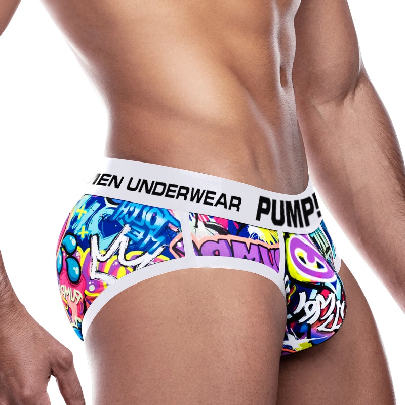 Cmenin PUMP กางเกงชั้นใน ผ้าฝ้ายนุ่ม ระบายอากาศ ใส่สบาย สําหรับผู้ชาย 1 ชิ้น MP223 - รูปที่ 3