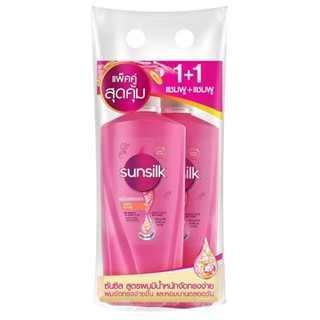 Sunsilk ซันซิล แชมพู สมูท แอนด์ เมเนจเจเบิ้ล แอคทีฟ อินฟิวส์ชั่น 350 มล.แพคคู่