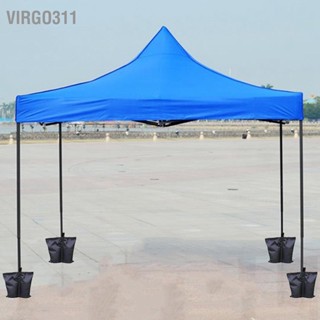 Virgo311 4 ชิ้นเต็นท์กระสอบทราย Windproof กลางแจ้ง Canopy น้ำหนักกระเป๋า Oxford ผ้าคงที่น้ำหนักขาเต็นท์