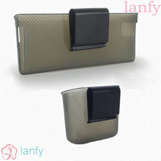 Lanfy กล่องเก็บของในรถยนต์ ที่วางโทรศัพท์มือถือ อุปกรณ์เสริมในรถยนต์ จัดเก็บเป็นระเบียบเรียบร้อย อุปกรณ์เสริมภายในรถ