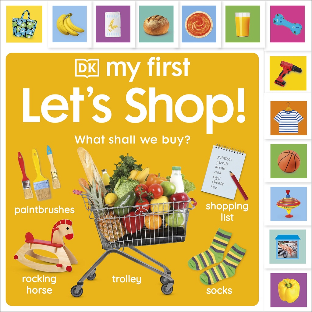 [sgstock] My First Lets Shop!: What Shall We Buy? - [Board book]