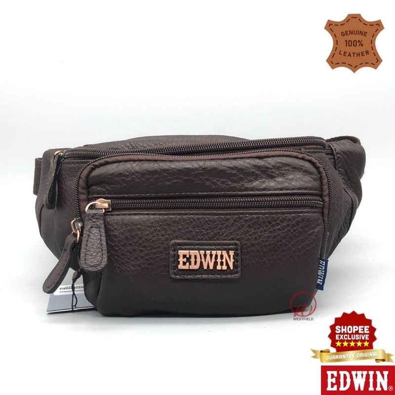 Edwin กระเป๋าหนัง พรีเมี่ยม (ESW 38472 )