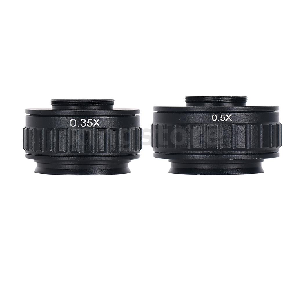 อะแดปเตอร์เมาท์เลนส์กล้อง 0.35X 0.5X C โฟกัส ปรับได้ เมาท์ C เป็นสามขา ชนิดใหม่