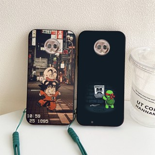 เคสโทรศัพท์มือถือ ลายการ์ตูนปิกาจู พร้อมสายคล้อง สําหรับ Motorola Moto G6 G6 Play Plus G6Play G6Plus