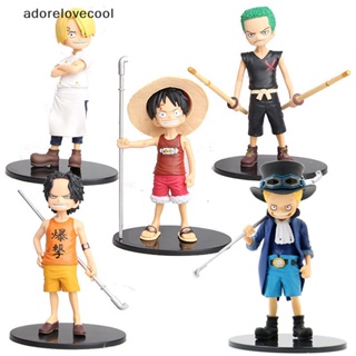 Adth ตุ๊กตาฟิกเกอร์ PVC อนิเมะ One Piece Luffy ของเล่นสําหรับเด็ก