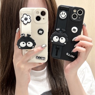 เคสโทรศัพท์มือถือนิ่ม กันกระแทก ลายการ์ตูนน่ารัก พร้อมสายรัดข้อมือ สําหรับ iPhone 14 14PRO max 13 12PRO max 13pro max 11