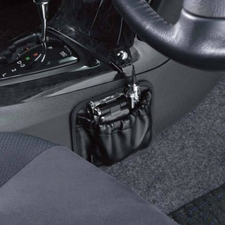 Car Leather Storage Box Seat Mobile Phone Bag Storage Box Multi-Functional Vehicle Pouch Hanging Storage Bag Put in the Car fEHb