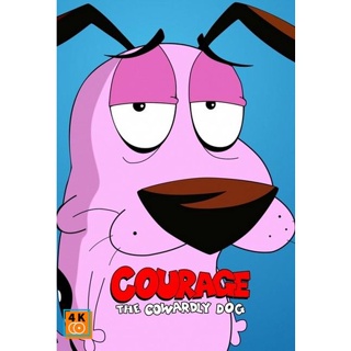 หนัง DVD ออก ใหม่ เคอเรจ หมาน้อยผูกล้าหาญ Courage the Cowardly Dog เจ้าหมาโง่ แกทำให้ฉันดูแย่ (เสียงไทย เท่านั้น ไม่มีซั