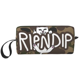 Ripndip ผู้หญิง แบบพกพา ใส เครื่องสําอาง แต่งหน้า ดูแลผิว ชายหาด ล้าง กระเป๋าเดินทาง กระเป๋าจัดระเบียบ