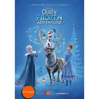 หนังแผ่น DVD Olaf s Frozen Adventure ผจญภัยแสนสนุกของโอลาฟ (เสียง ไทย/อังกฤษ ซับ ไทย/อังกฤษ) หนังใหม่ ดีวีดี