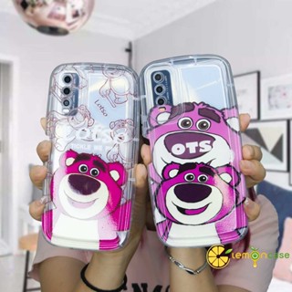 เคสโทรศัพท์มือถือแบบนิ่ม TPU กันกระแทก ลายหมีสตรอว์เบอร์รี่ สําหรับ VIVO Y22 Y22S Y35 Y21 2021 Y12S Y12 Y20 Y15S Y15C Y91C Y16 Y21A Y21E Y21G Y21T Y30 Y21S Y20S