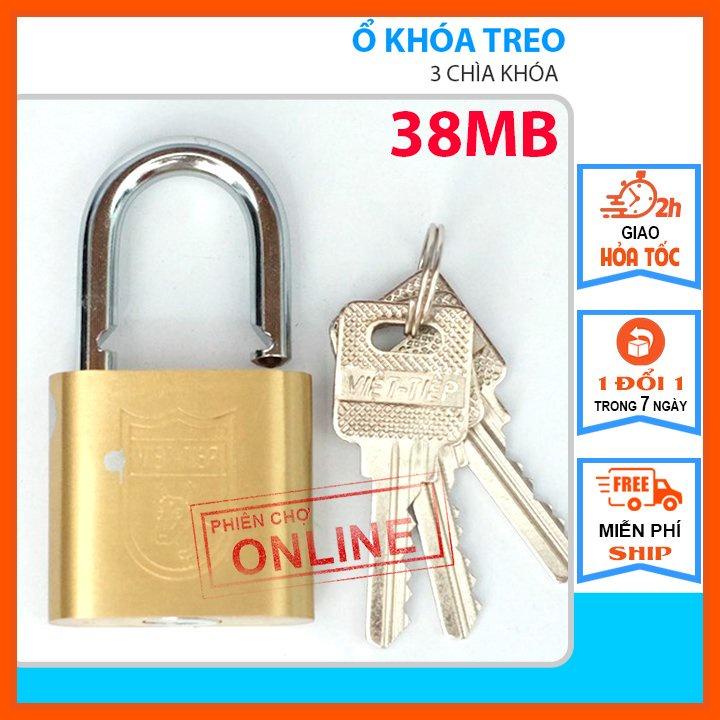 กุญแจทองเหลือง VIET TIEP 1466-38MB