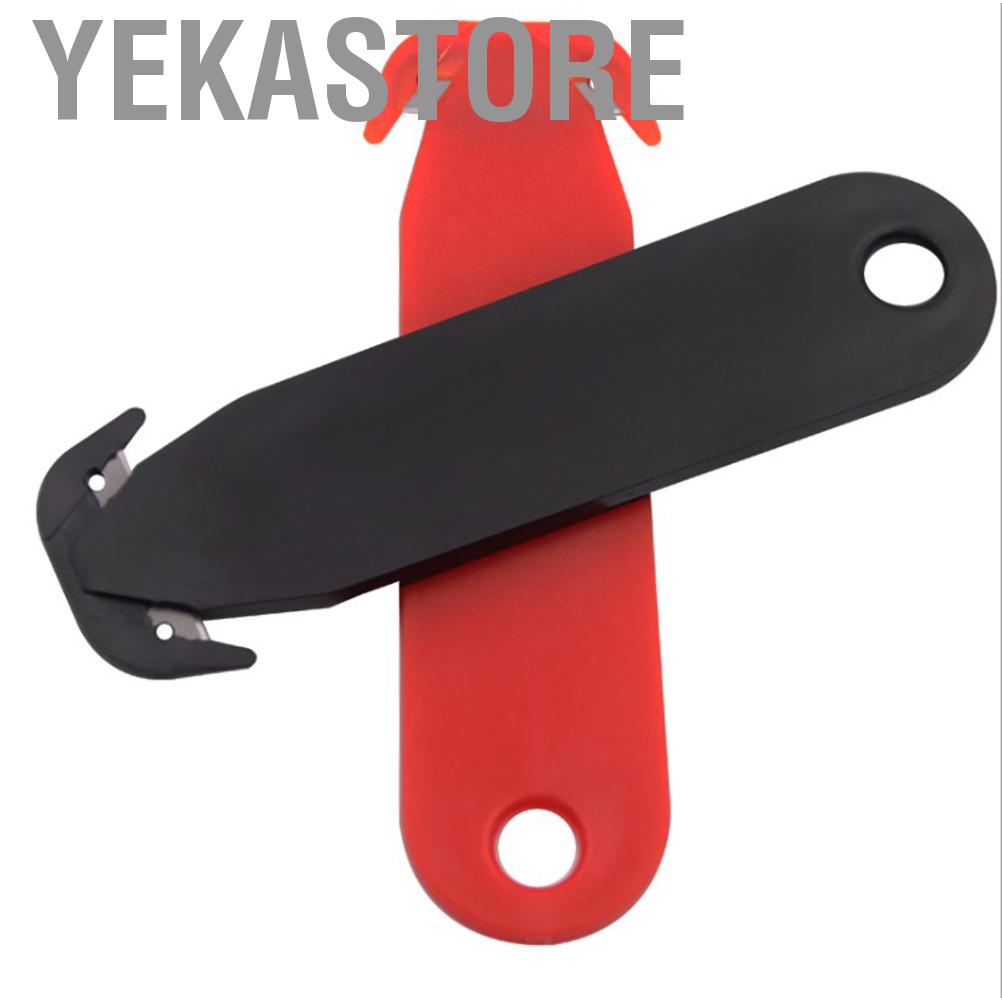 Yekastore Package Opener Metal Box Stainless Steel Safety Utility Cutter for Home Office Use