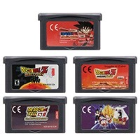 ตลับเกมคอนโซลวิดีโอเกม 32 Bit Dragon Ball Series Advanced Adventure Supersonic Warriors Buus Fury สําหรับ GBA