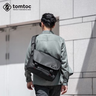 tomtoc messenger bag large capacity backpack new fashion casual shoulder bag accommodating 16-inch MacBook