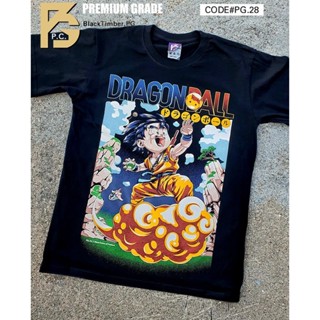 #ถูกสุด PG 28 DragonBall เสื้อยืด หนัง นักร้อง เสื้อดำ สกรีนลาย ผ้าหนา PG T SHIRT S M L XL XXL