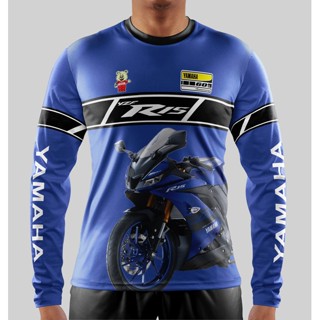 มาใหม่!!️ เสื้อยืด แขนยาว ลาย YAMAHA R15