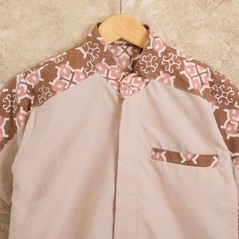 เสื้อบาติกเด็กผู้ชาย Bekids Kirani