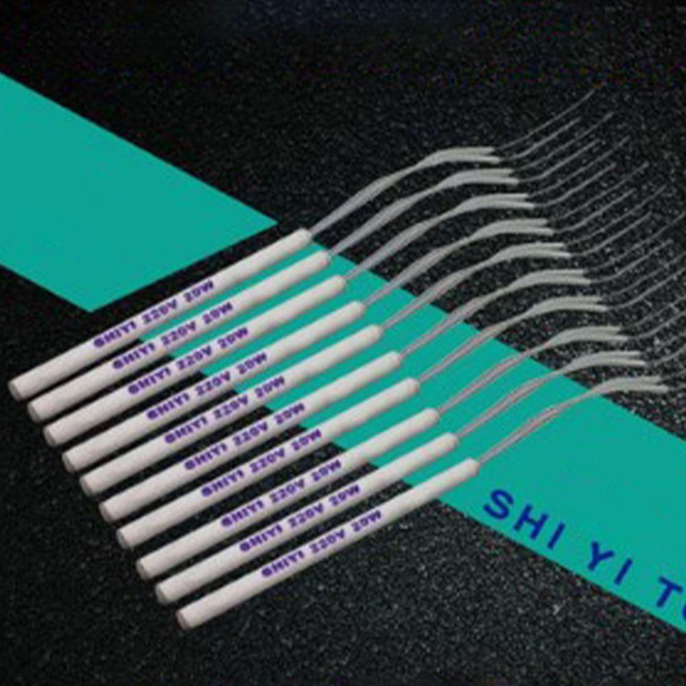 SUHU หัวแร้งบัดกรีไฟฟ้า 20W 35W 50W 75W 220V 908 908S ปรับอุณหภูมิได้ เซรามิก พร้อมลวด เครื่องมือบัดกรี - รูปที่ 5