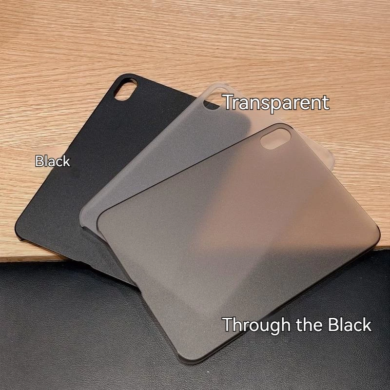 เคส PC แข็ง แบบใส บางพิเศษ กันลายนิ้วมือ เรียบง่าย สําหรับ iPad Mini 6 iPad 10th 9th 8th 10.2 Air 5 4 Pro11 2020 2021 2022