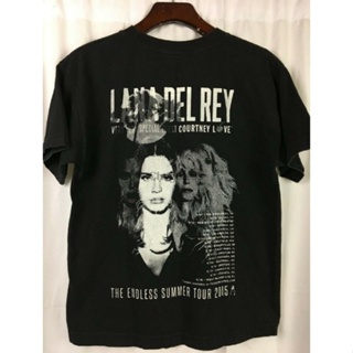 เสื้อยืดลําลอง แขนสั้น พิมพ์ลาย Lana Del Rey Summer Ride 2015 เหมาะกับของขวัญ สําหรับผู้ชาย และผู้หญิง