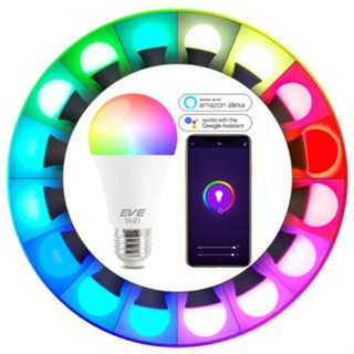 แสงจ้ามาก หลอดไฟกลม อัจฉริยะ Led bulb smart wifi A60 CCTmulti Color&amp;RGB Lamptan