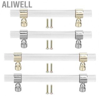 Aliwell Acrylic Knobs Cupboard Drawer Pull Handle Door Knob Cabinet Pulls