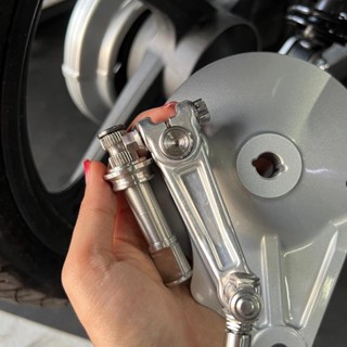 แกนมือลิง งานใหม่ ใส่ได้หลายรุ่น เลส 1ชุด 3ชิ้น (แกน+บูช+น็อ…