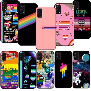 เคสโทรศัพท์มือถือซิลิโคน TPU แบบนิ่ม ลาย AM122 Love Is Love LGBT สีรุ้ง สําหรับ Realme 11 Pro 11 Pro+ Narzo N53 C33 2023