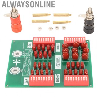 Alwaysonline PP Capacitor Board  Step 1nF Capacitor Board Programmable DC100V AC70V 1nF To 9999nF  for Industry