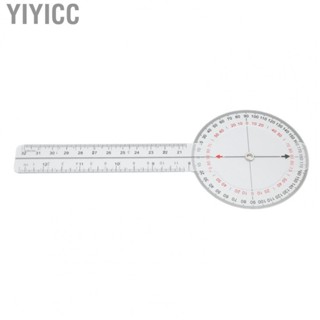 Yiyicc Spinal Goniometer Ruler  Professional Goniometer Transparent   for Fitness