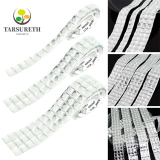 Tarsureth สติกเกอร์กระจกโมเสค ลายกระเบื้องโมเสค มีกาวในตัว ขนาด 90 ซม. สําหรับติดตกแต่งผนังบ้าน DIY