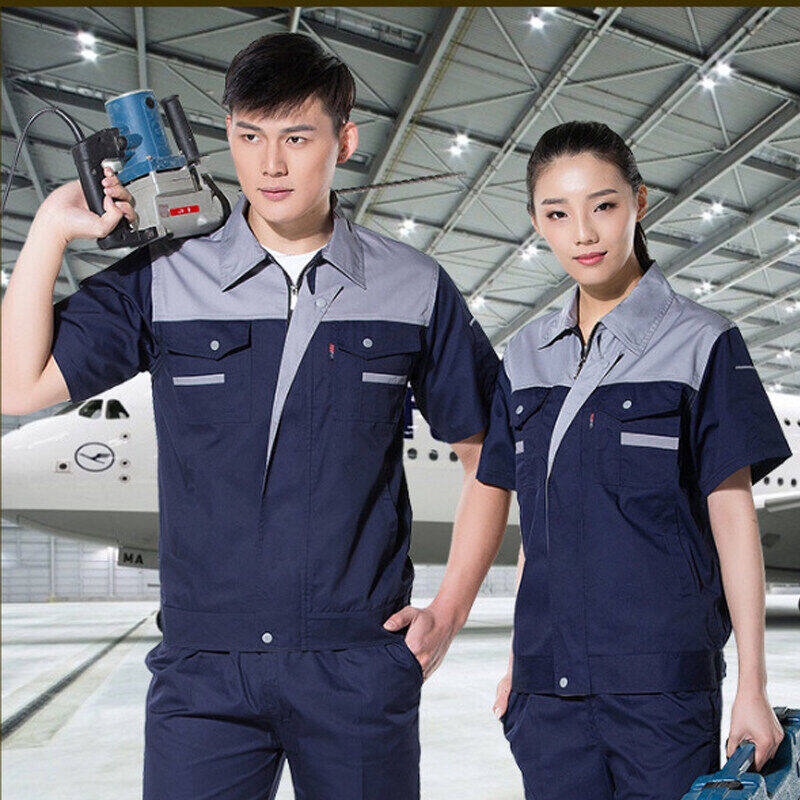 【margott9】เสื้อช็อปช่าง เสื้อช็อปช่างกล เสื้อใส่ทำงาน size S-3XL
