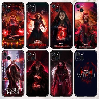 เคสโทรศัพท์มือถือ ลายการ์ตูนอนิเมะ Marvel Scarlet Witch DIY สําหรับ Oppo F7 F9 F11 F11 Pro F15