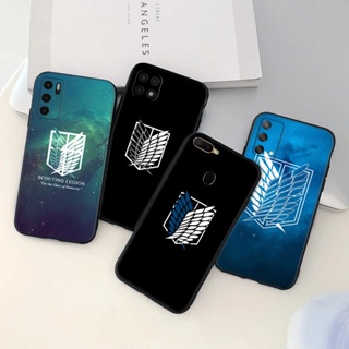 เคสโทรศัพท์มือถือแบบนิ่ม ลายผ่าพิภพไททัน สําหรับ OPPO A91 A92 A72 A52 A92S A93 A94 A95 A96 A95 A78