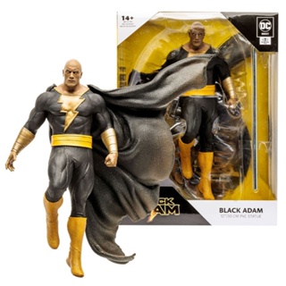 [DC ของแท้] รูปปั้น PVC ลายภาพยนตร์ Dwayne Johnson Black Adam ขนาด 40 ซม.