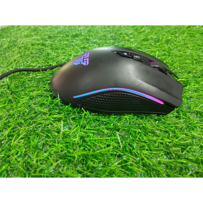 เมาส์มาโครเกมมิ่งFANTECH รุ่น X4 (Titan) Optical Macro Key RGB Gaming Mouse(มือสอง)