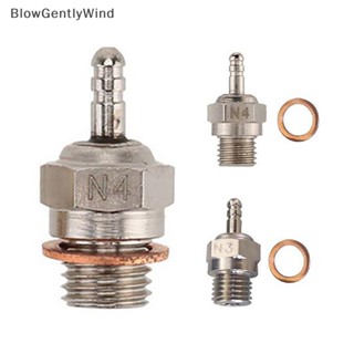 Blowgentlywind อุปกรณ์เป่าลม 1 ชิ้น #8 หัวเทียนไนโตร N3 N4 สําหรับรถบังคับ HSP BGW