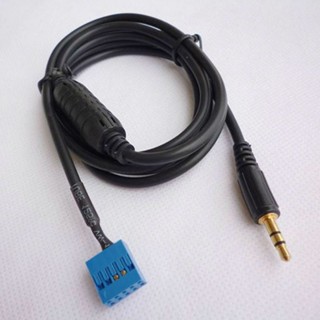 ⚡READYSTOCK⚡Auxiliary Cable Blue 10Pins Replacement Accessory Car AUX Male Interface