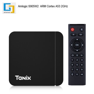 กล่องทีวี Tanix W2 S905W2 Android 11 TV BOX V4EN