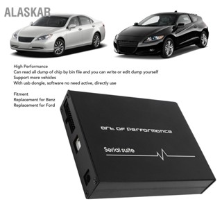  ALASKAR โปรแกรมเมอร์ ECU USB Dongle ปลดล็อกการล้างรหัสข้อผิดพลาด อ่านเขียนเครื่องมือวินิจฉัยแทนสำหรับ Benz