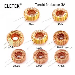 ตัวเหนี่ยวนําแม่เหล็ก 3A 22uH 33uH 47uH 5647uH 100uH 220uH 330uH 470uH คุณภาพสูง สําหรับ LM2596 5 ชิ้น