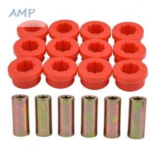 ⚡READYSTOCK⚡Set of 6 Red Polyurethane Control Arm Bushings for Honda Civic EG/ EK Series Upgrade Your Suspension Today