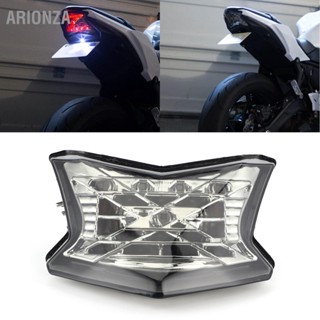 ARIONZA รถจักรยานยนต์ LED ไฟท้ายประกอบเลนส์ใสสำหรับ Kawasaki Z900/Z650/Ninja 650 2017-2019