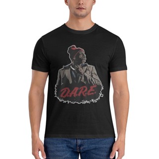 มาใหม่ เสื้อยืดผ้าฝ้าย แบบนิ่ม พิมพ์ลาย Dave Chappelle Tyrone Biggums D.A.R.E Parodia