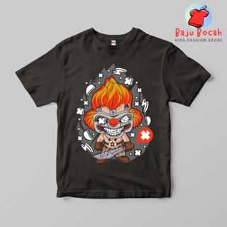 Baju Boys - เสื้อยืด เด็กผู้ชาย (1-9 ปี) เสื้อยืด สําหรับเด็ก - TWISTED METAL // เสื้อผ้าสําหรับเด็ก // เสื้อยืด สําหรับเด็ก //