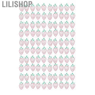 Lilishop Strawberry Paper Clips Small Paper Clips Strawberry Style  for